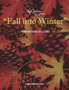 "Fall into Winter" Wellness Guide