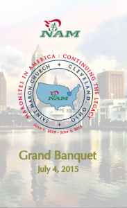 2015 NAM Convention Gala Banquet Program   