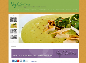 VegiCouture.com Homepage