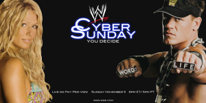 WWE Cyber Sunday Billboard