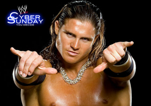 WWE Cyber Sunday Postcard (Front)